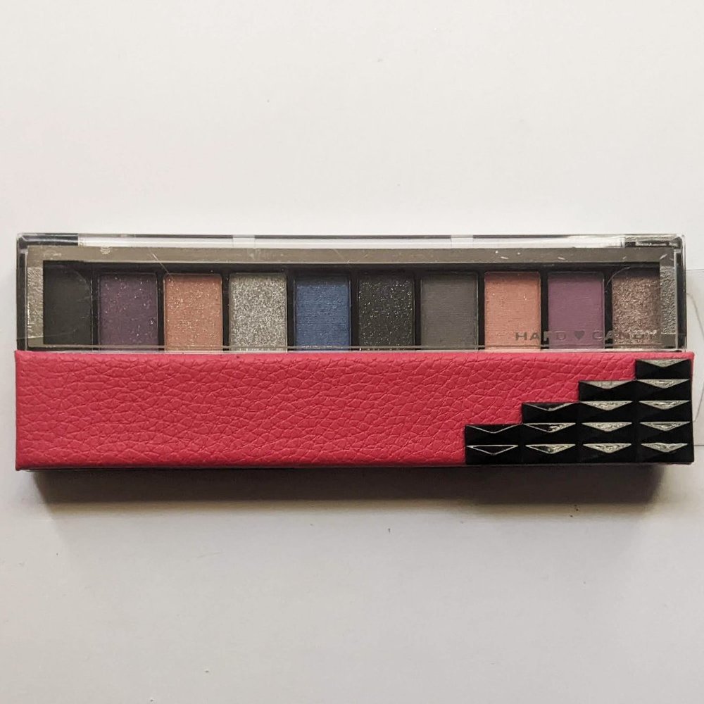 Hard Candy Top Ten Trendsetter Eyeshadow Palette 10 Colors #889 Rated X New
